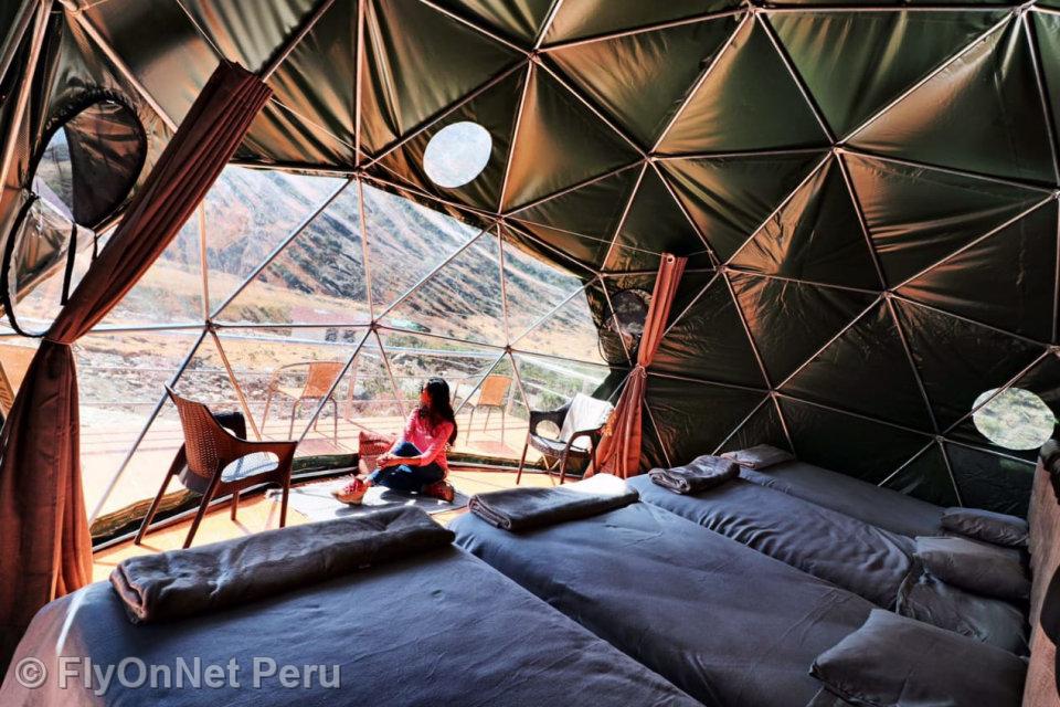 Photo Album: Luxuary geodesic dome, Salcantay