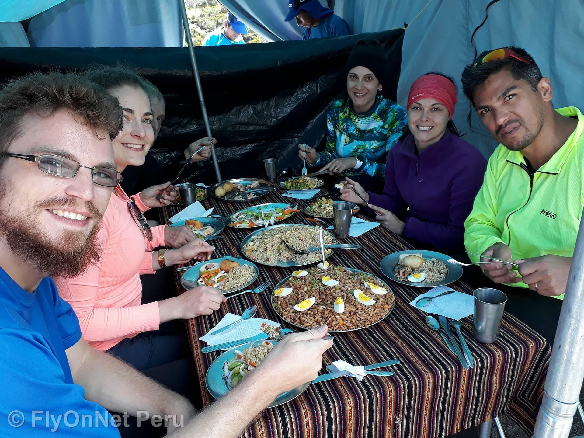Album fotografico: Pranzo durante il trekking